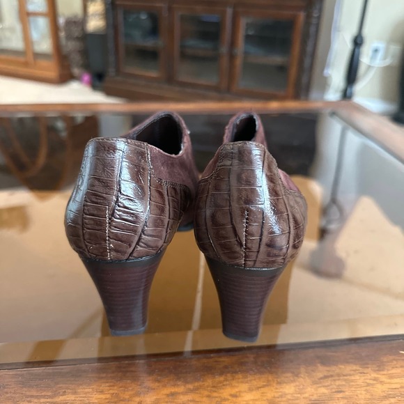 Women’s Coldwater Creek Genuine Suede Western Bootie  Size 8 main image 4
